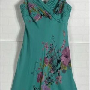 Silk/crepe dress - runs small